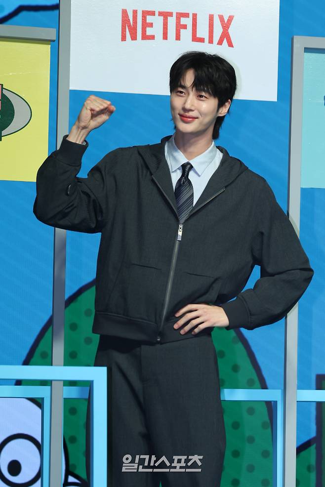 [포토] 변우석, '유재석 캠프' 화이팅