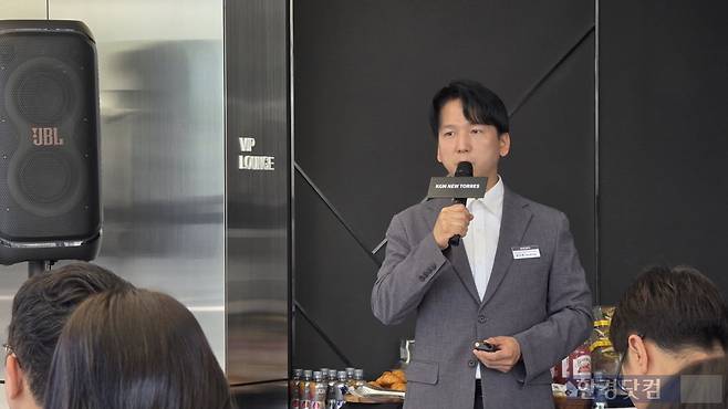 KG모빌리티 상품전략실 문익환 책임. 사진=신용현 기자