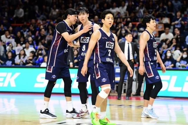 KBL을 지배한 ‘슈퍼팀’ 부산 KCC의 우승 주역 허훈, 송교창, 최준용의 ‘마줄스호’ 합류는 사실상 어렵다. 사진=KBL 제공