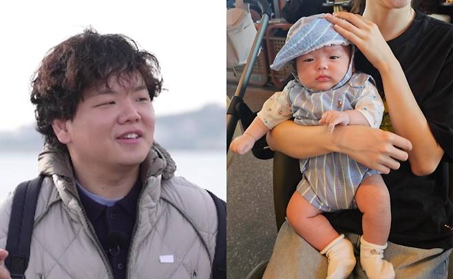 ▲ 유튜버 곽튜브와 아들. 출처|곽튜브 육아 SNS 캡처, MBN 채널S