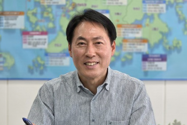 김기홍 전남도 전략산업국장이 방위사업청의 방산혁신클러스터 사업 공모에 나선 배경을 설명하고 있다. 전남도 제공