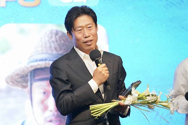 제24회 디렉터스컷 어워즈에 참석한 배우 유해진. 한국영화감독조합 제공