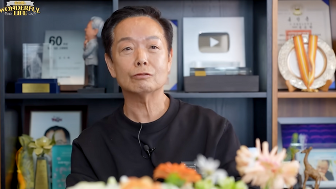 ▲ 코미디언 김학래. 출처|유튜브 채널 '송승환의 원더풀 라이프'