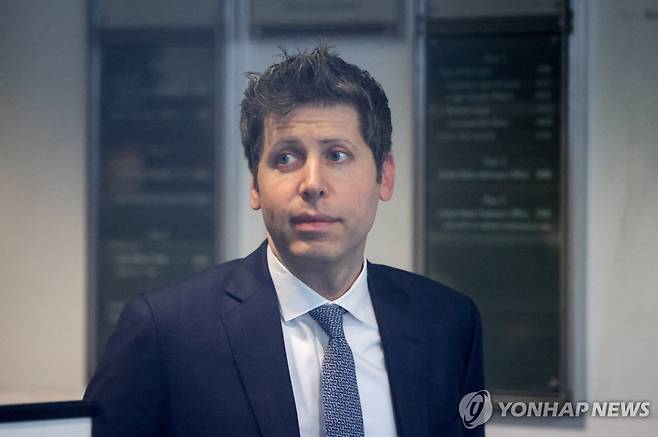 샘 올트먼 오픈AI CEO [로이터=연합뉴스 자료사진. 재판매 및 DB 금지]