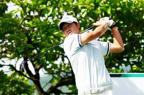 양지호의 한국오픈 2라운드 경기 모습 사진 대회 조직위