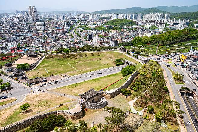 수원시 전경. 수원시 제공