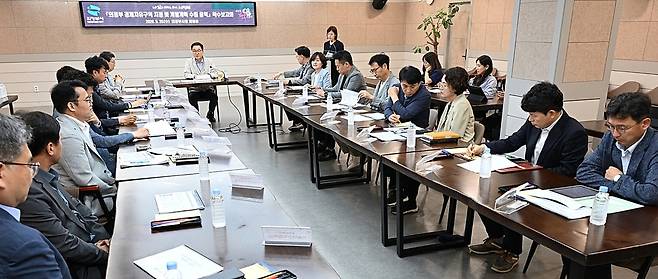 의정부시, 경제자유구역 개발 계획 수립 착수 (의정부=연합뉴스) 경기 의정부시는 지난 20일 경제자유구역 개발 계획 착수 보고회를 열었다. 2026.5.22 [의정부시 제공. 재판매 및 DB 금지]