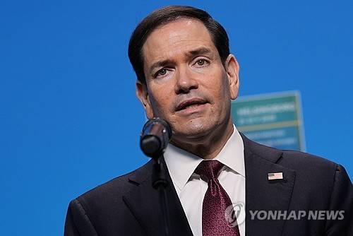 마코 루비오 미 국무장관 [AP=연합뉴스. 재판매 및 DB 금지]