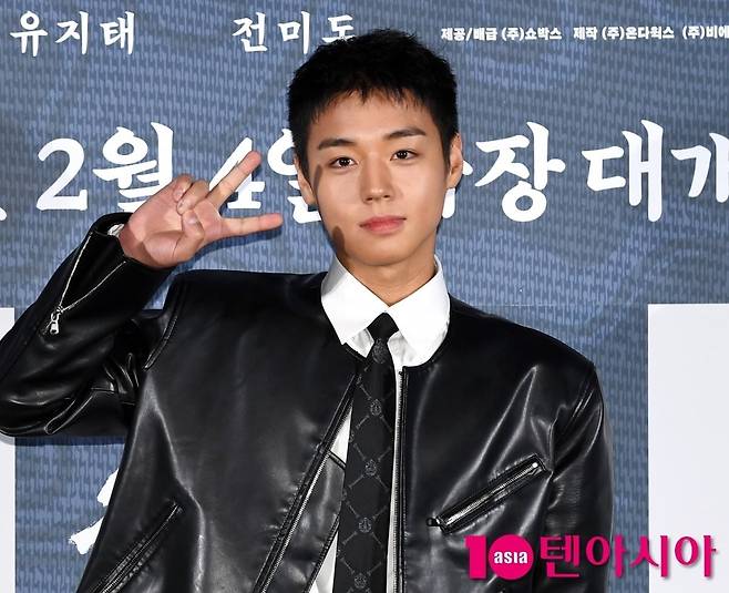 배우 박지훈이 공식 행사에서 포즈를 취하고 있다. / 사진=텐아시아 DB