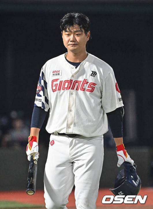 [OSEN=부산, 이석우 기자] 롯데 자이언츠 손호영 125 2026.05.14 / foto0307@osen.co.kr