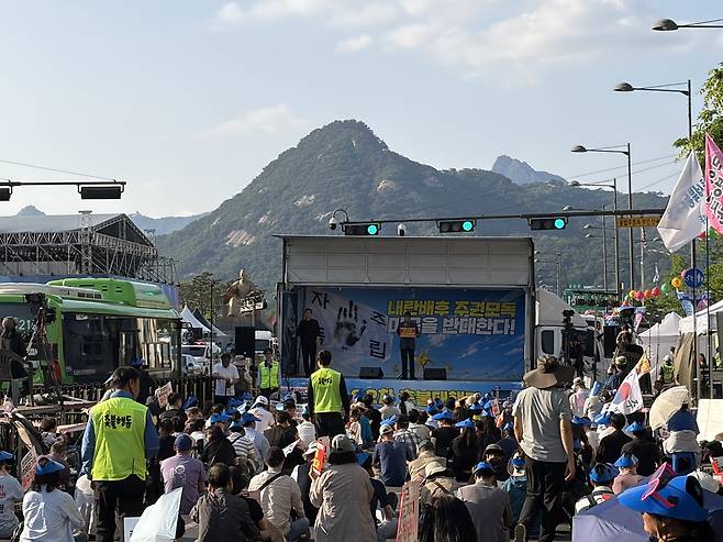 '내란청산 국민주권실현 192차 촛불대행진' [유한주 촬영]