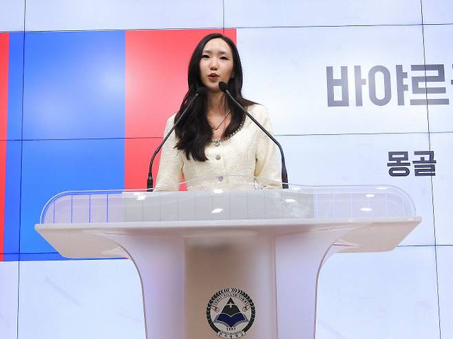한서대학교 어학교육원은 21일 자악관 국제회의장에서 '제18회 외국인 유학생 한국어 말하기 대회'를 개최했다(사진=한서대학교 제공)