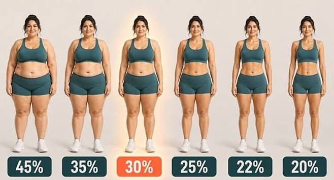 여성 체형에서는 체지방률 30%가 가장 높은 선호도를 나타냈다. 사진=사진=글로벌 엔터테인먼트 플랫폼 솔로펀(SoloFun)