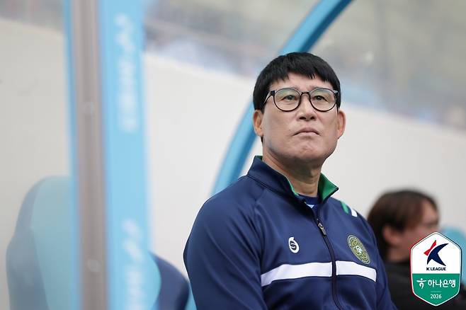 고정운 김포FC 감독. /사진=한국프로축구연맹 제공