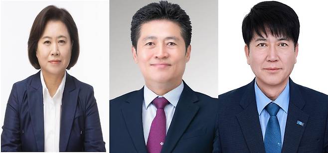 왼쪽부터 손화정·김정헌·안광호 영종구청장 후보  [중앙선거관리위원회 제공. 재판매 및 DB 금지]