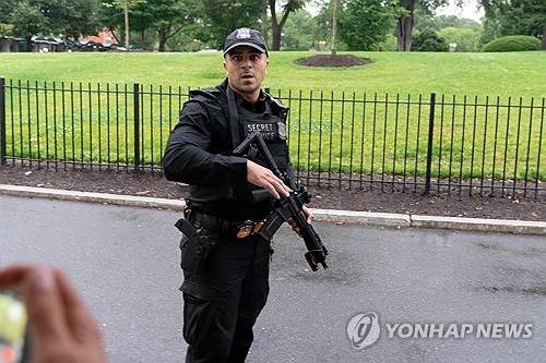 백악관 비밀경호국 요원 [AP=연합뉴스. 재판매 및 DB 금지]