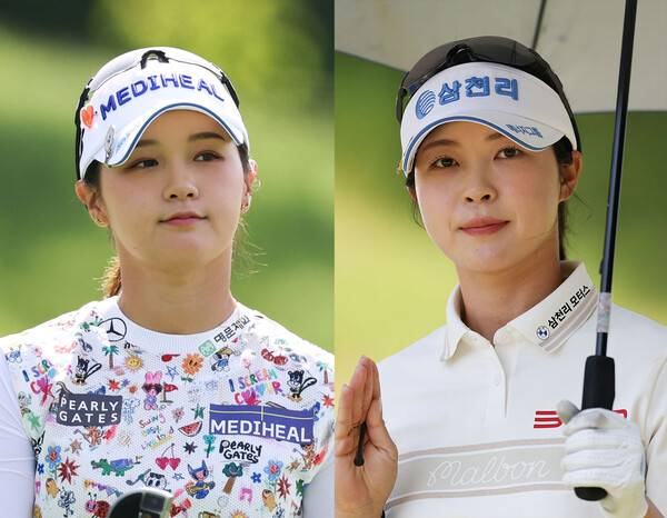 2026년 한국여자프로골프(KLPGA) 투어 Sh수협은행·MBN 여자오픈에 출전하는 박현경, 전예성 프로. 사진제공=KLPGA (사진을 무단으로 사용하지 마십시오.)