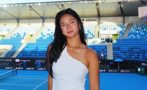 필리핀 여자 테니스 알렉스 이알라(21)가 새로운 ‘국민 영웅’으로 급부상했다. [사진출처 = 인스타그램]