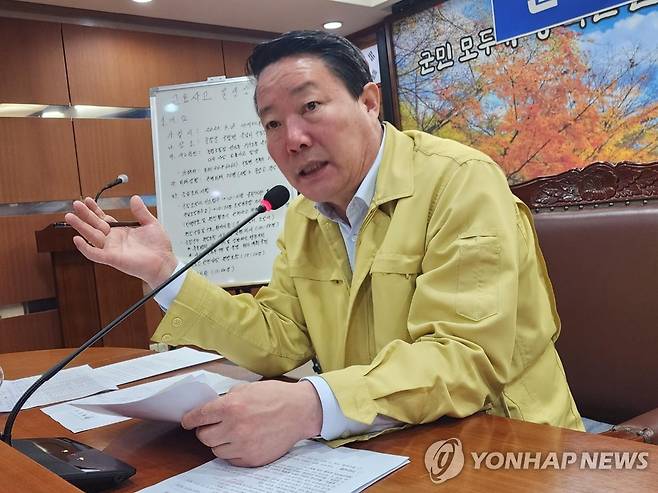 최영일 순창군수 후보 [연합뉴스 자료사진]