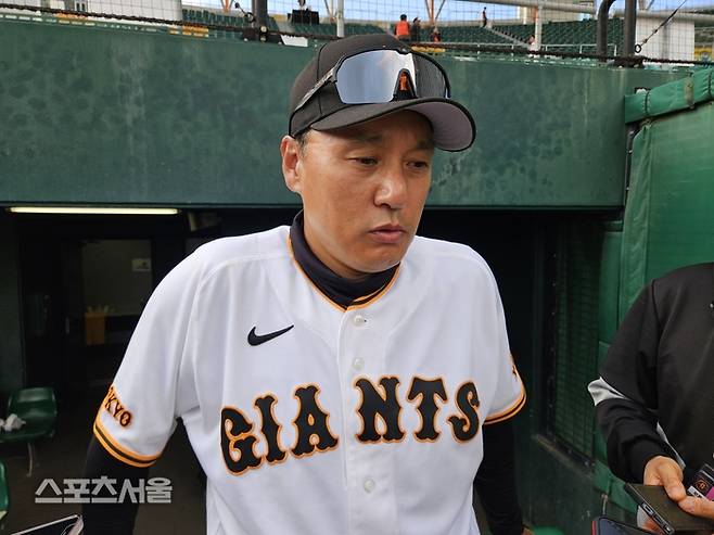 요미우리 이승엽 1군 타격코치. 오키나와 | 김동영 기자 raining99@sportsseoul.com