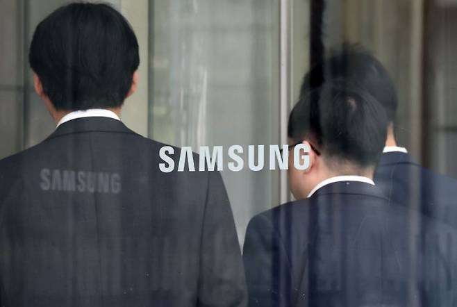 삼성전자 '2026년 임금·단체협약 잠정 합의안' 찬반 투표 마감을 하루 앞둔 26일 서울 서초구 삼성전자 사옥의 모습. 연합뉴스