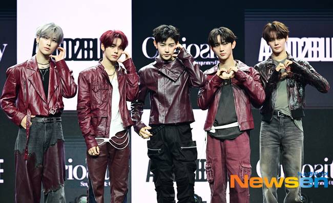 사진=왼쪽부터 리키, 한유진, 장하오, 유승언, 김규빈/뉴스엔 표명중 기자