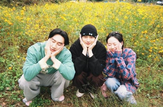 ‘유재석 캠프’  변우석, 이광수, 지예은. 사진 | 지예은 SNS