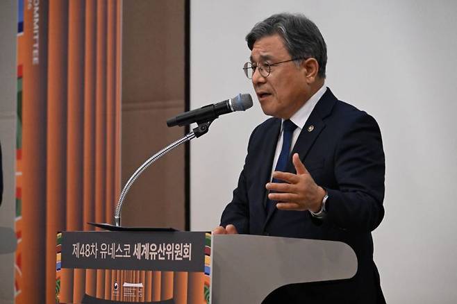허민 국가유산청장.