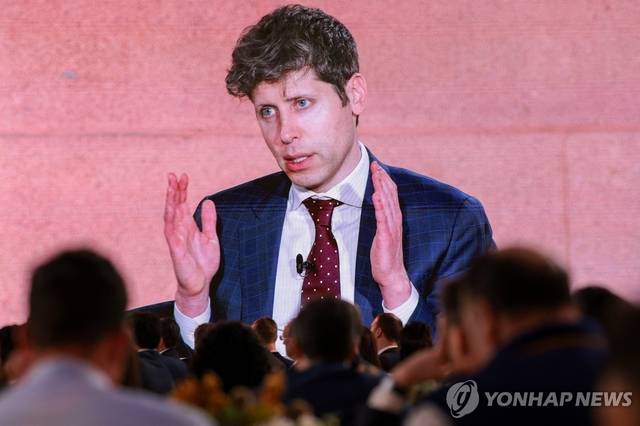 샘 올트먼 오픈AI CEO. 로이터 연합뉴스 자료사진