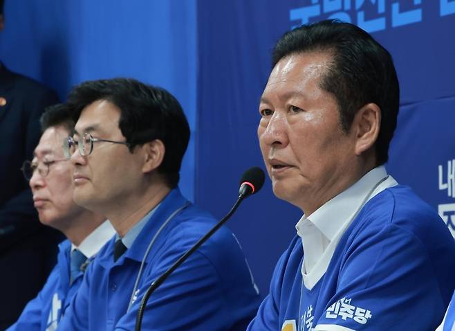 ▲ 정청래 더불어민주당 총괄상임선거대책위원장 [연합뉴스]
