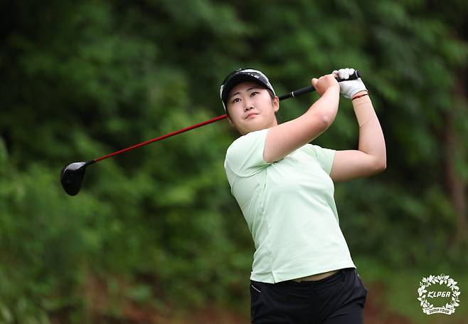 KLPGA 2026 다산베아채 골프앤리조트 점프투어 with SBS골프 6차전 우승을 차지한 김도희E. KLPGA 제공