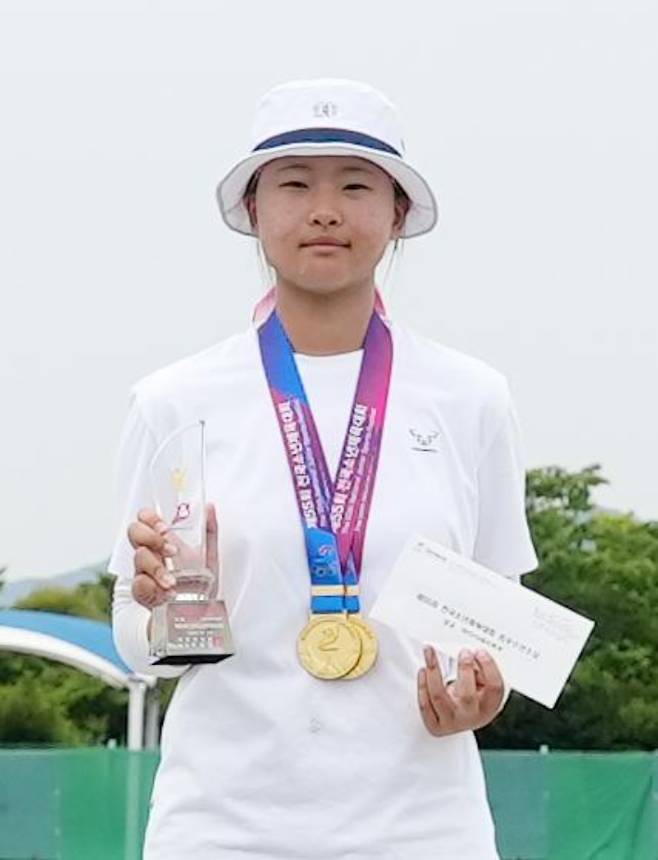 양궁 5관왕 김지율. 대한체육회 제공