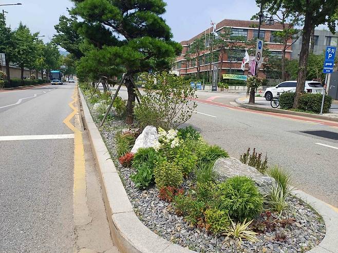 삼청로 가로정원 [종로구 제공. 재판매 및 DB 금지]