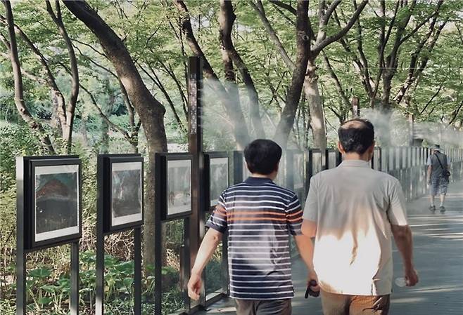 쿨링포그 [서울시 제공. 재판매 및 DB 금지]