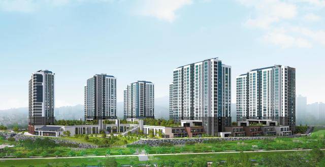 동탄2 c27블록 투시도. [사진=한국토지주택공사]