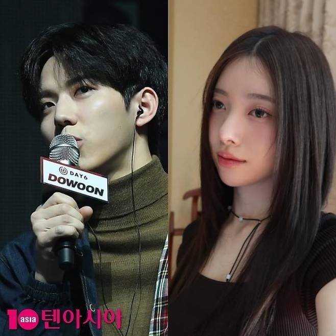 그룹 데이식스 도운(왼쪽)과 인플루언서 유혜주 친동생 유지유가 열애설의 주인공이 됐다/사진 = 텐아시아 사진DB-유지유 인스타그램 캡처