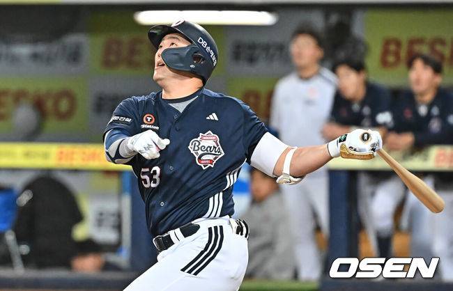 [OSEN=대구, 이석우 기자] 두산 베어스 양석환 127 2026.04.02 / foto0307@osen.co.kr