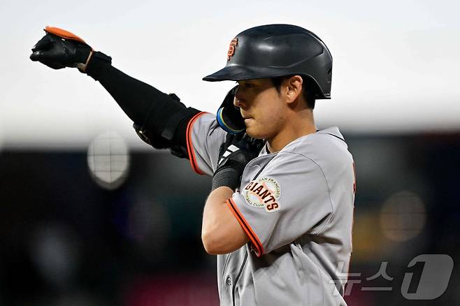 MLB 샌프란시스코 이정후. ⓒ AFP=뉴스1