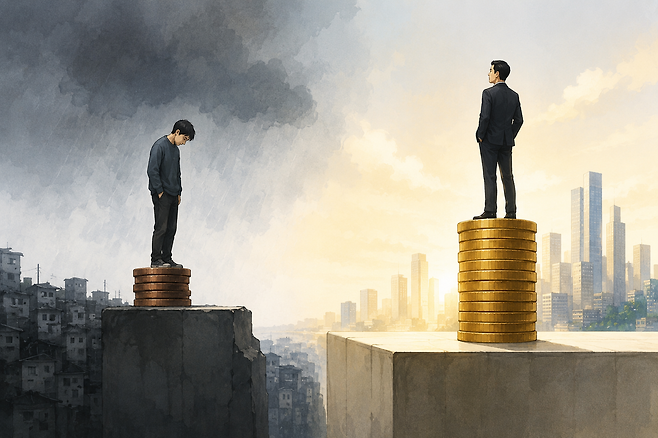 양극화 [챗GPT를 활용해 제작]