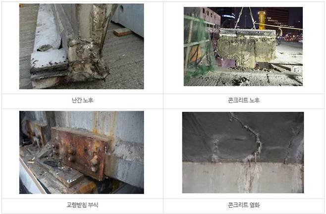 아현고가도로의 철거 전 상태 [서울시 홈페이지 갈무리. 재판매 및 DB 금지]