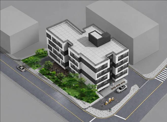 화성시 진안동 매입임대주택 조감도. 경기주택도시공사 제공