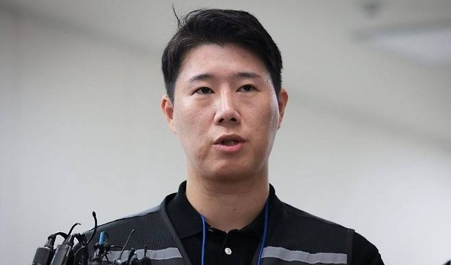 삼성그룹 초기업노동조합 삼성전자지부(초기업노조) 최승호 위원장. 연합뉴스