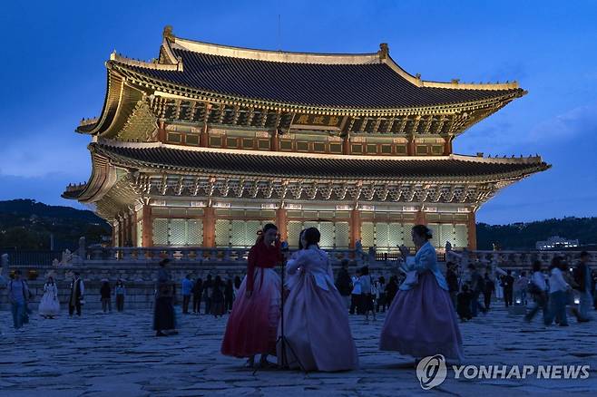경복궁 [EPA 연합뉴스 자료사진. 재판매 및 DB 금지]
