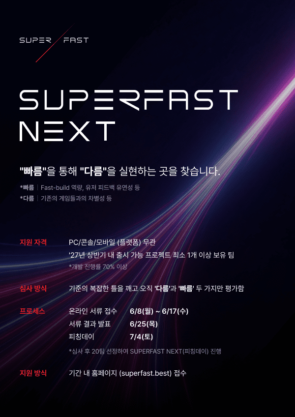 '슈퍼패스트 넥스트' 포스터. 사진=슈퍼패스트