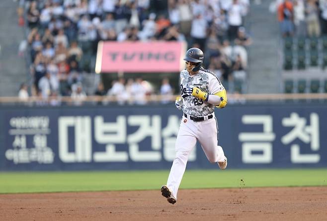 ▲ 강승호 ⓒ두산 베어스