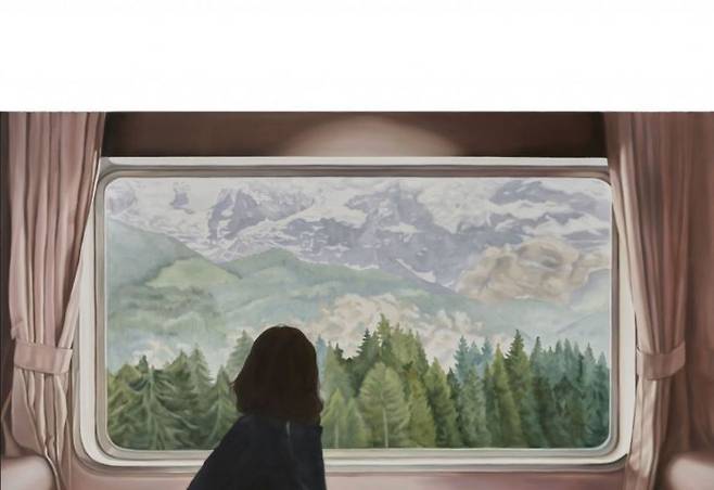 Time Passing By, 2025, oil on canvas, 117.0 x 80.5cm. 페이토 갤러리.