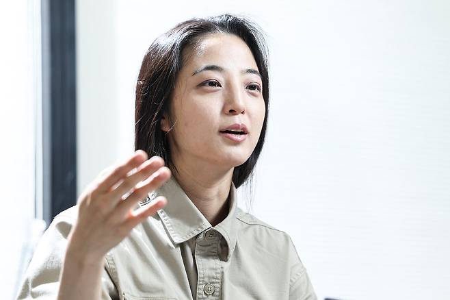 류호정 전 정의당 의원을 지난 1일 서울 을지로 중앙일보 오피스에서 만났다. 김경록 기자