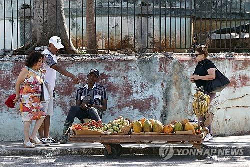 쿠바 아바나 거리 [EPA=연합뉴스 제공]