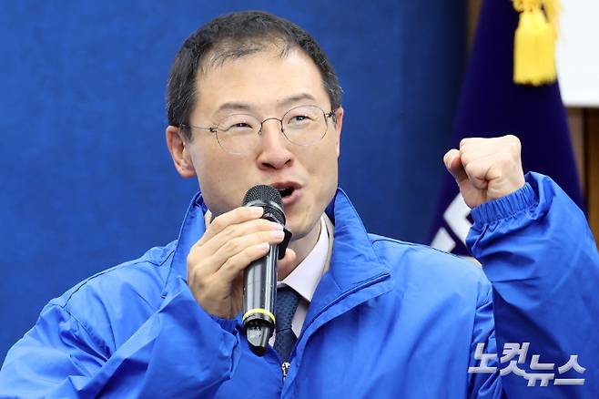 더불어민주당 김상욱 울산시장 후보. 윤창원 기자