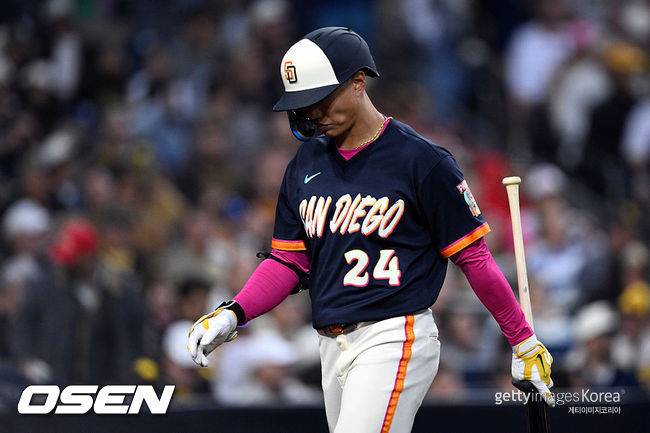 [사진] 샌디에이고 파드리스 송성문. ⓒGettyimages(무단전재 및 재배포 금지)